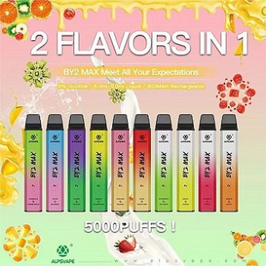 ALPSVAPE BY2 MAX 5000 elektroninių cigarečių vienkartinis vape